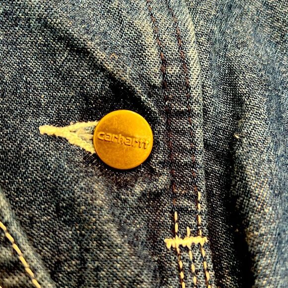 EUC Carhartt Overalls Carpenter 40 x 34 - Picture 9 of 12